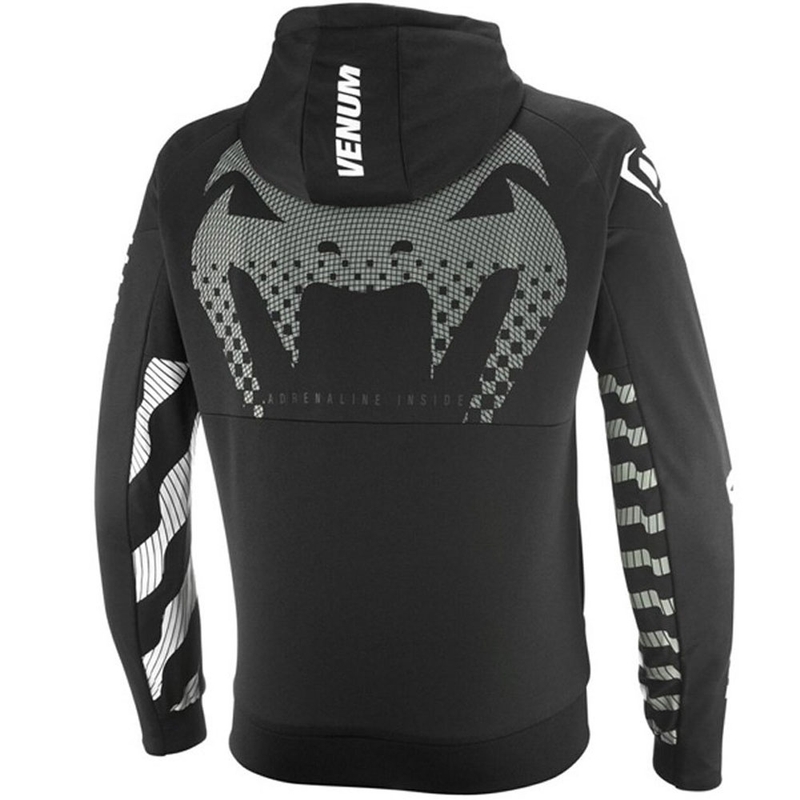 IXON Venum Touch-R motorsweatshirt zwart-antraciet-wit