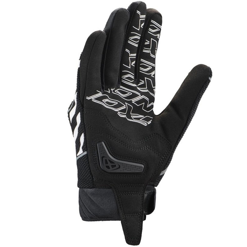 IXON Venum Hurry motorhandschoenen zwart-grijs-wit