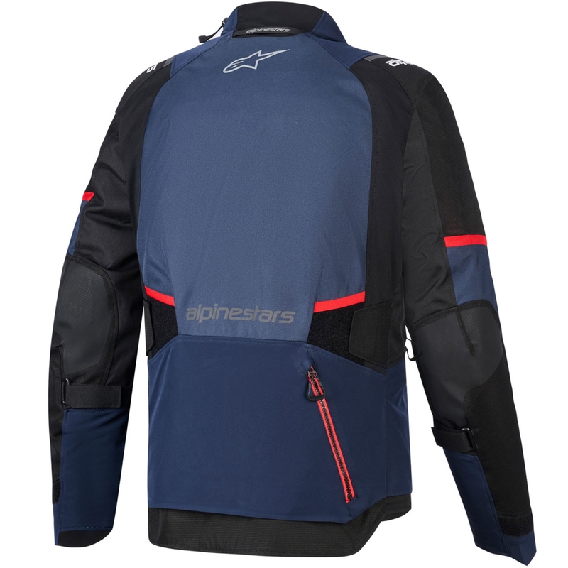 Alpinestars Andes V4 Drystar motorjas donkerblauw-blauw-zwart