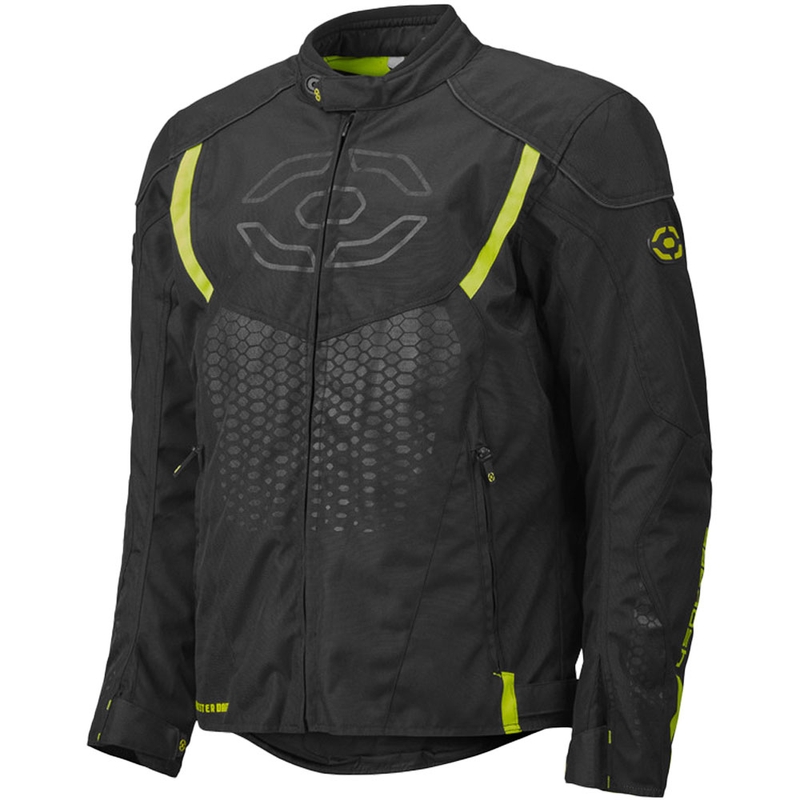 Motorjas 4SQUARE Sportster Dart zwart-fluo geel