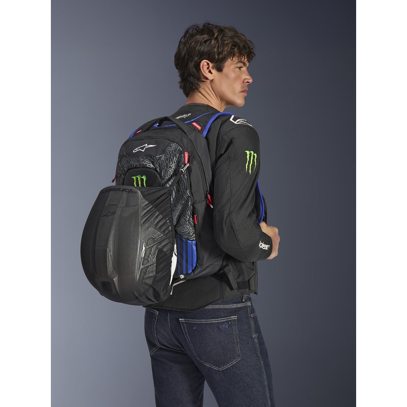 Alpinestars City Hunter V2 FQ20 Monster Collection Rugzak Zwart-Fluor Rood-Blauw-Groen 22 L uitverkoop