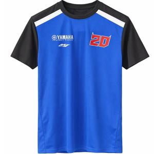 T-shirt Yamaha Wit Tape blauw