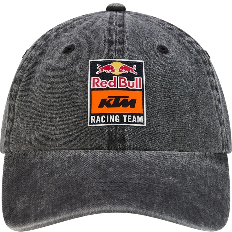 KTM Red Bull Racing motorpet, gewassen zwart