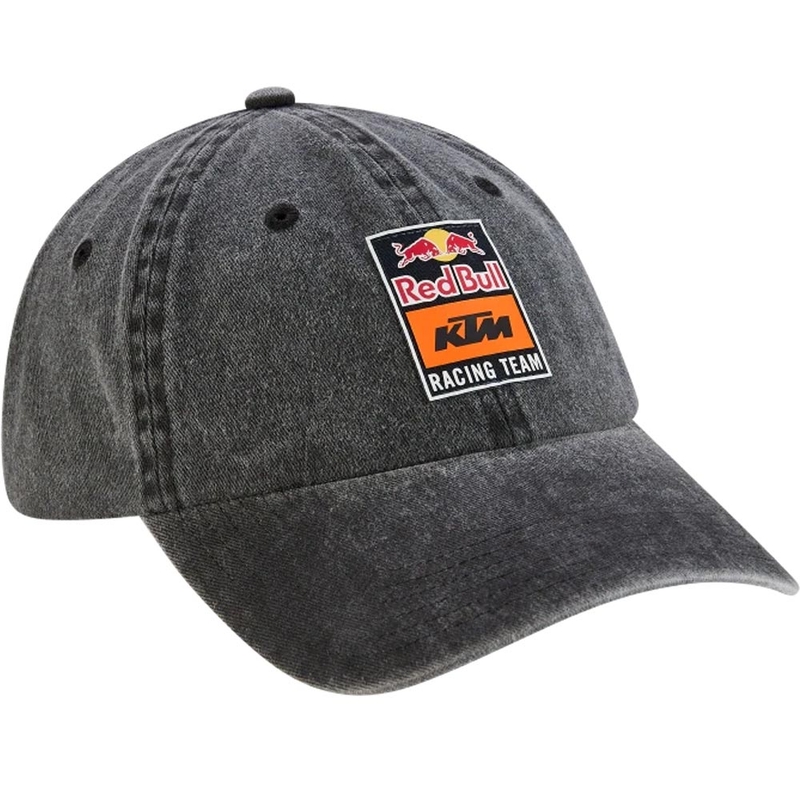 KTM Red Bull Racing motorpet, gewassen zwart