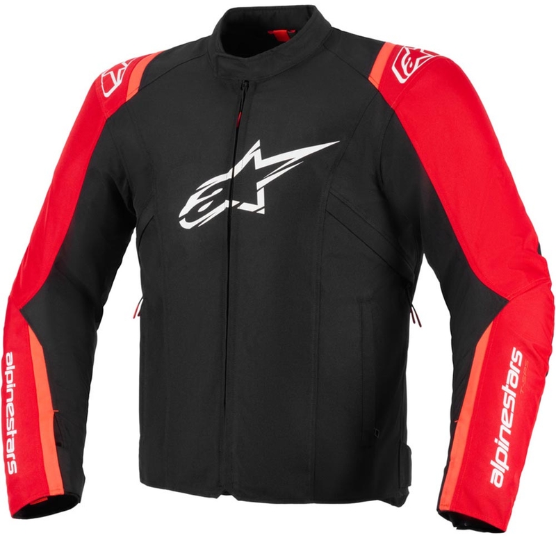 Alpinestars T-SPS 2 waterdichte motorjas rood-zwart-wit