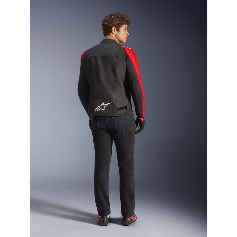 Alpinestars T-SPS 2 waterdichte motorjas rood-zwart-wit