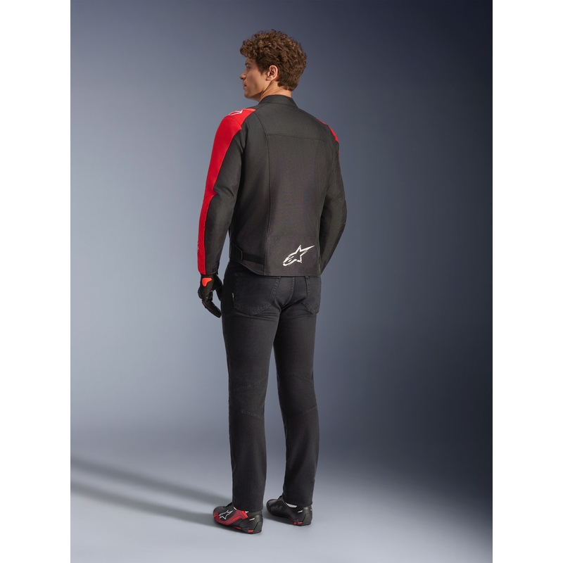 Alpinestars T-SPS 2 waterdichte motorjas rood-zwart-wit