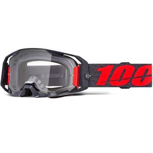 100% ARmatic Toro motorcrossbril met helder plexiglas