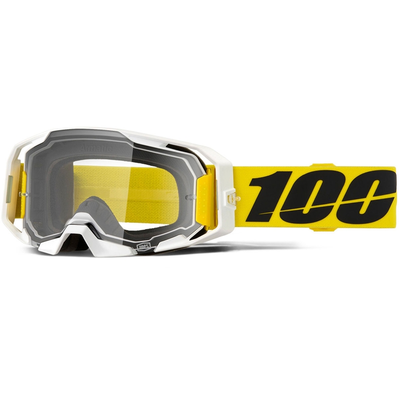 100% ARmatic Valera motorcrossbril met helder plexiglas