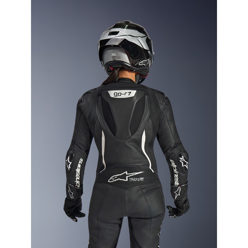 Alpinestars Stella GP-R7 dames motorpak uit één stuk, gemaakt van leer, zwart