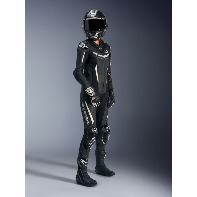 Alpinestars Stella GP-R7 dames motorpak uit één stuk, gemaakt van leer, zwart