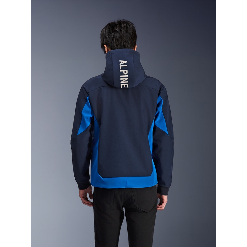 Alpinestars Radium Tech Hoodie motortrui donkerblauw-blauw