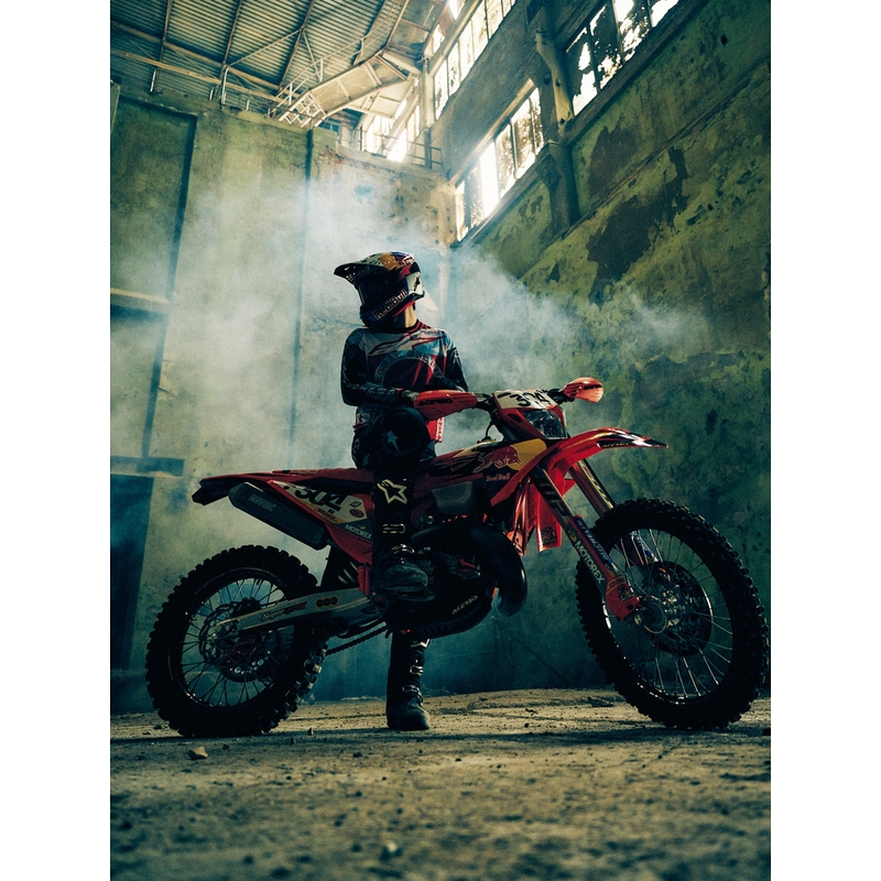 Alpinestars Techstar limited edition Beast Coast motorcrossshirt grijs-zwart-oranje
