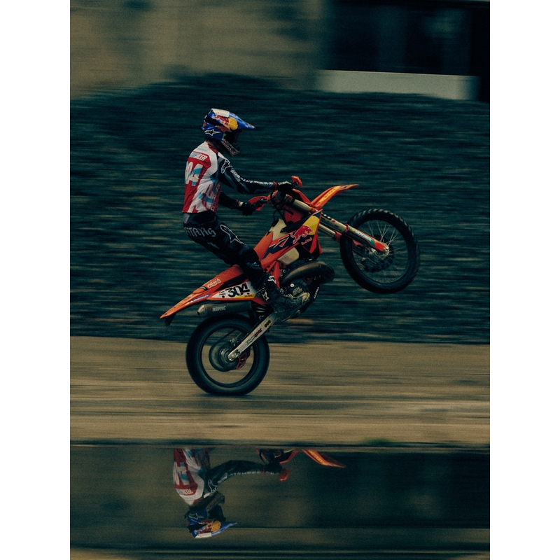 Alpinestars Techstar limited edition Beast Coast motorcrossshirt grijs-zwart-oranje