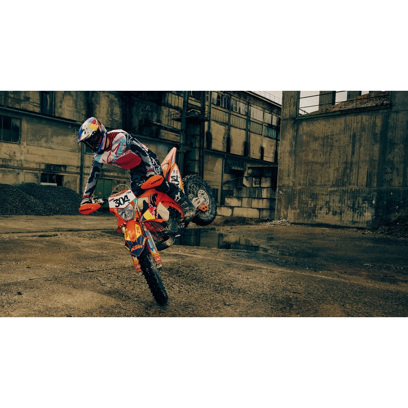 Alpinestars Techstar limited edition Beast Coast motorcrossshirt grijs-zwart-oranje