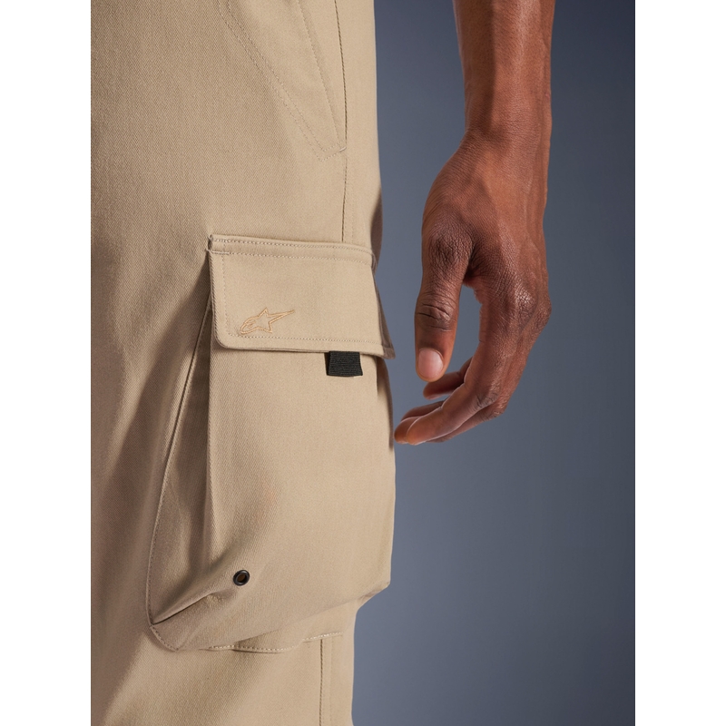 Alpinestars Flex-AST Cargo motorbroek lichtbeige