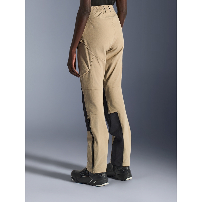 Alpinestars Stella Explore AST dames motorbroek lichtbruin-zwart