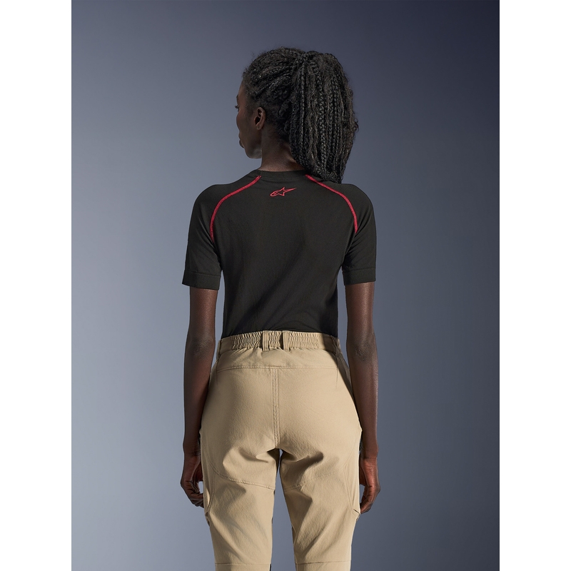 Alpinestars Stella Explore AST dames motorbroek lichtbruin-zwart