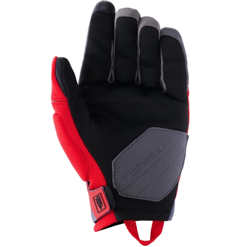 Alpinestars Durack motorhandschoenen zwart-grijs-rood