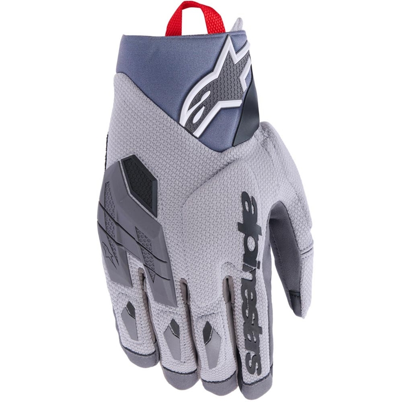 Alpinestars Durack motorhandschoenen donkergrijs-lichtgrijs