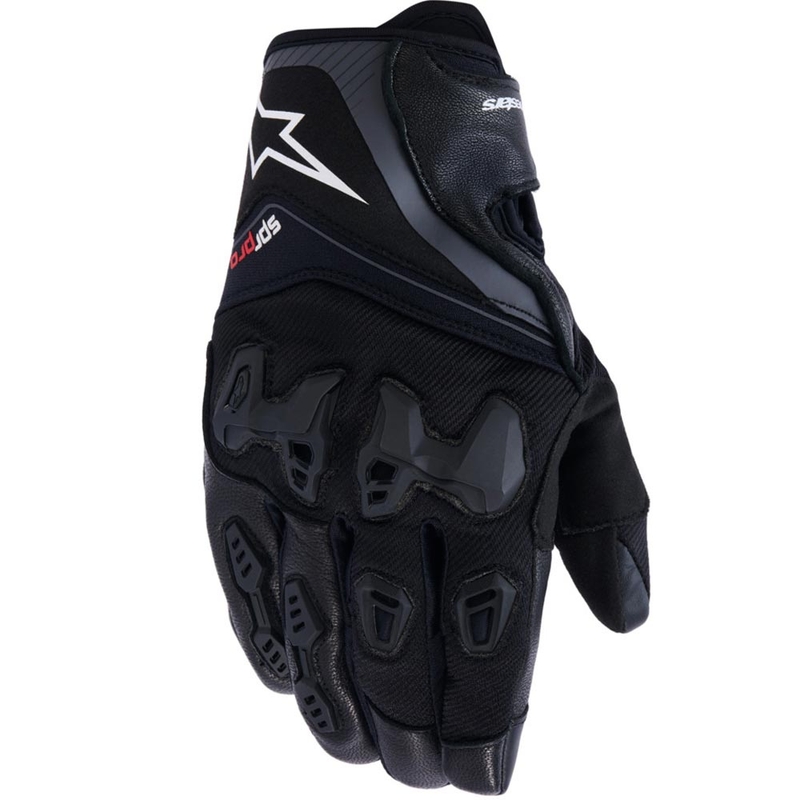 Alpinestars SP-R PRO motorhandschoenen zwart-wit