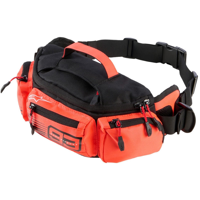 ALPINESTARS MM93 heuptas collectie zwart-fluorrood 2,5L
