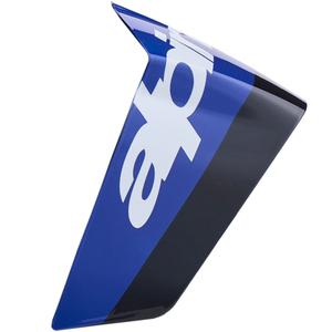 Aerodynamische spoiler voor motorhelmen Alpinestars Supertech R10 Arius raceprofiel blauw-wit-zwart