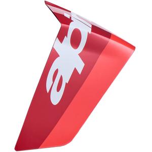 Aerodynamische spoiler voor motorhelmen Alpinestars Supertech R10 Arius raceprofiel fluo rood-rood-wit