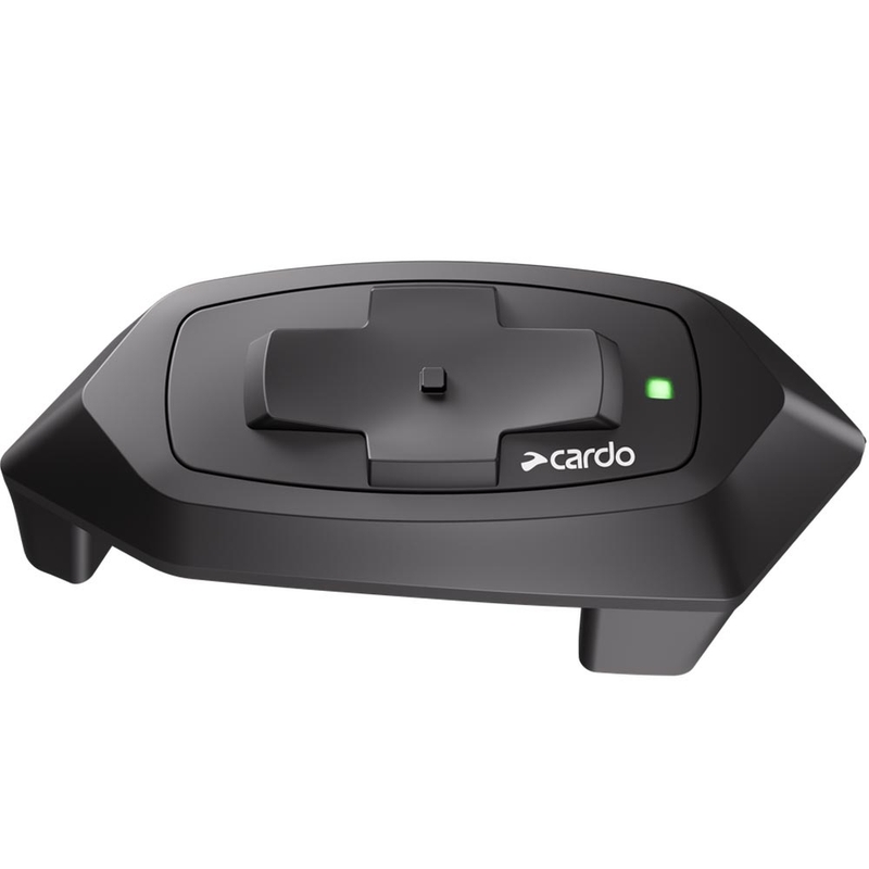Cardo HJC Packtalk motorfiets intercom zwart