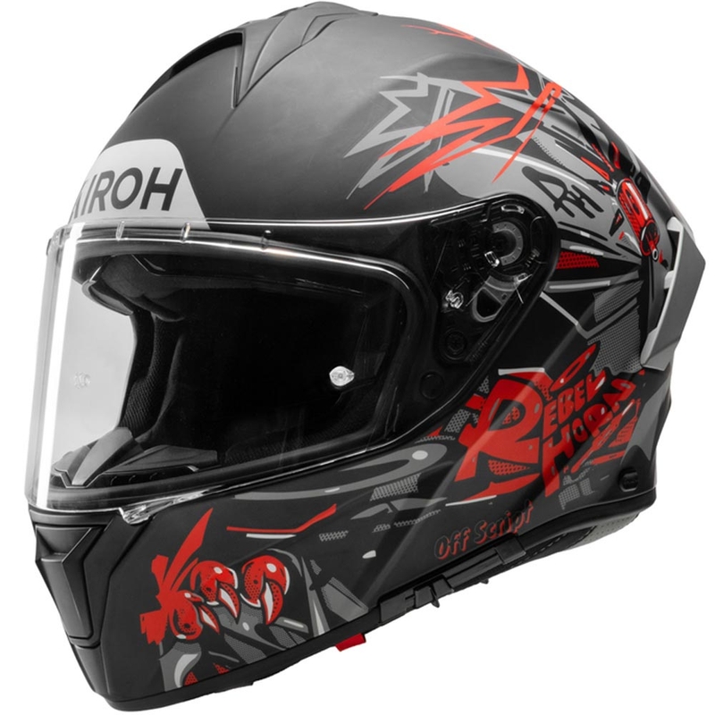 Airoh Spark 2 Cruze integraalhelm voor motorfietsen, matzwart-grijs