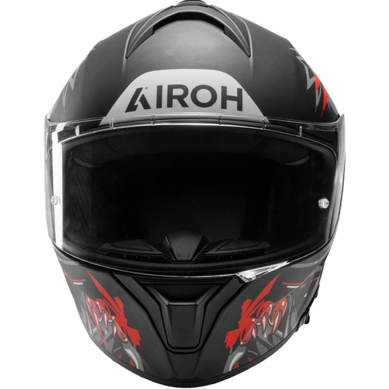 Airoh Spark 2 Cruze integraalhelm voor motorfietsen, matzwart-grijs