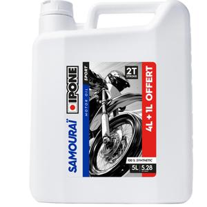 Synthetische olie voor IPONE Samourai 2T mengsel 5 l