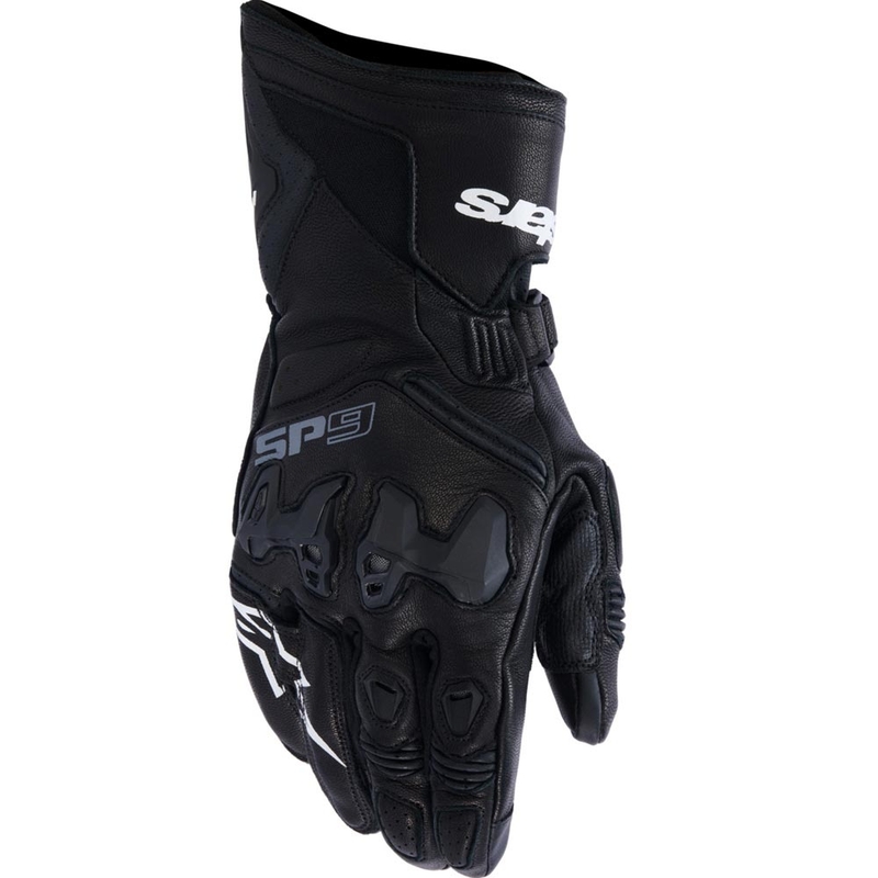 Alpinestars SP-9 motorhandschoenen zwart-wit