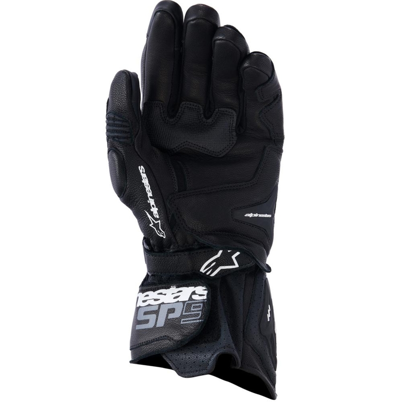 Alpinestars SP-9 motorhandschoenen zwart-wit