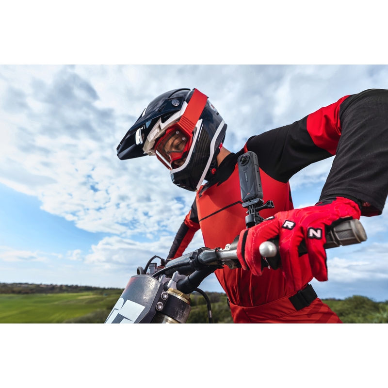 Insta360 X5 Motorfiets Bundel Actiecamera Zwart