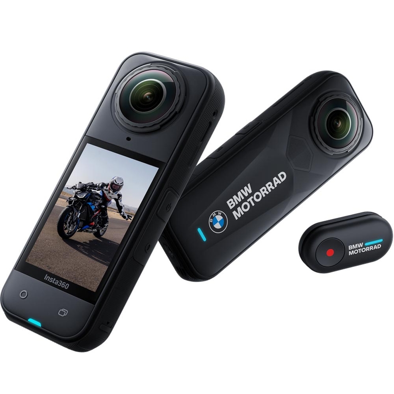 Insta360 X5 BMW Motorrad Edition actiecamera zwart