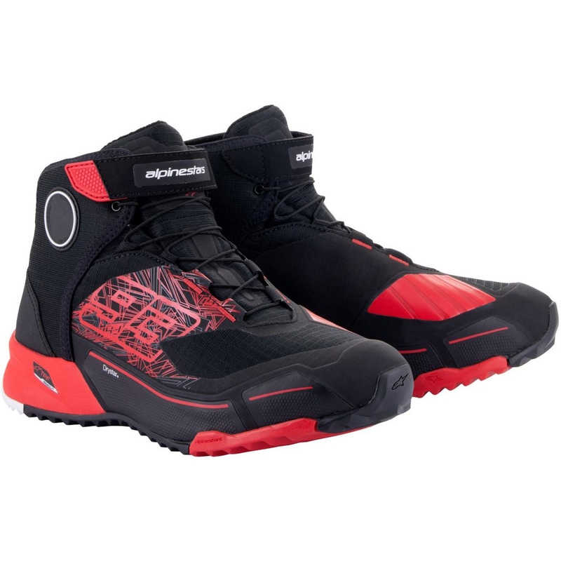 Alpinestars CR-X Drystar MM93 motorlaarzen collectie zwart-rood