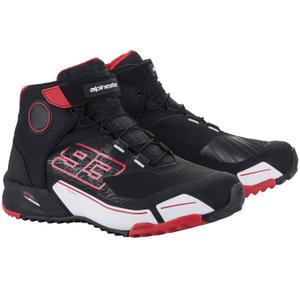 Alpinestars CR-X Drystar MM93 motorlaarzen collectie zwart-rood-wit