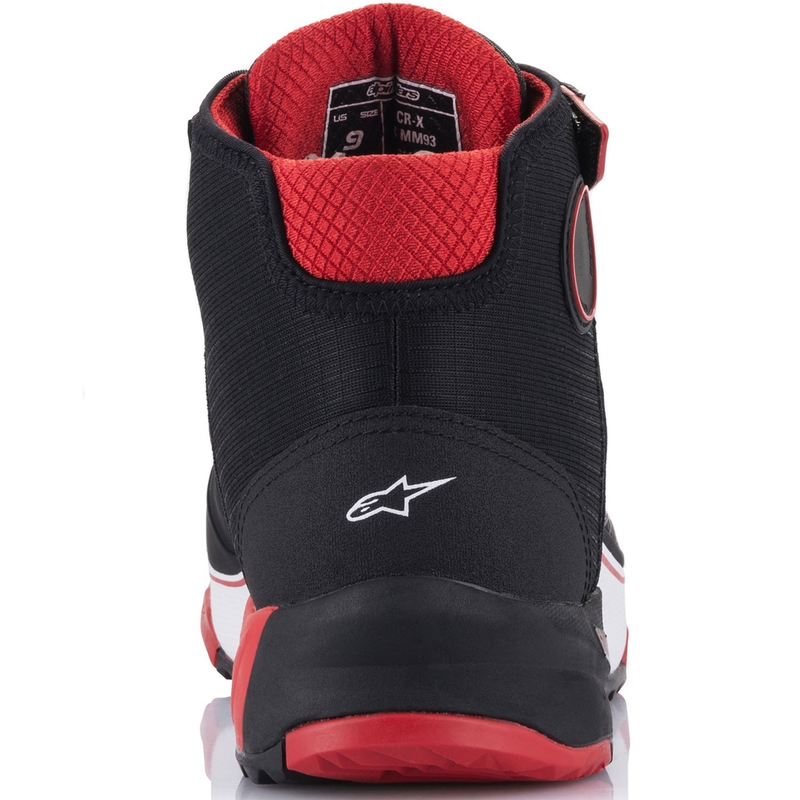 Alpinestars CR-X Drystar MM93 motorlaarzen collectie zwart-rood-wit
