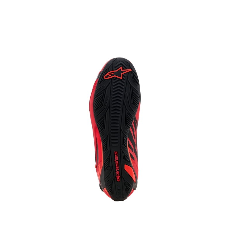 Alpinestars Faster-4 MM93 motorlaarzen, fluo collectie, rood-rood-zwart