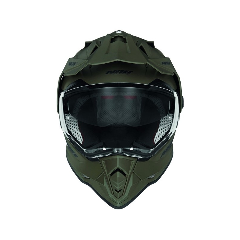 Endurohelm NOX N312 matgroen 2 - II. kwaliteit