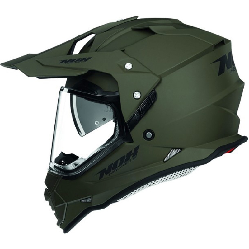 Endurohelm NOX N312 matgroen 2 - II. kwaliteit