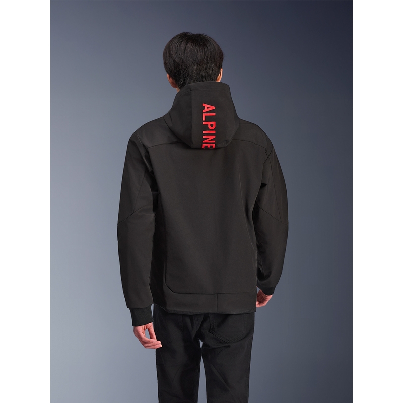 Alpinestars RADIUM TECH HOODIE motortrui zwart-rood