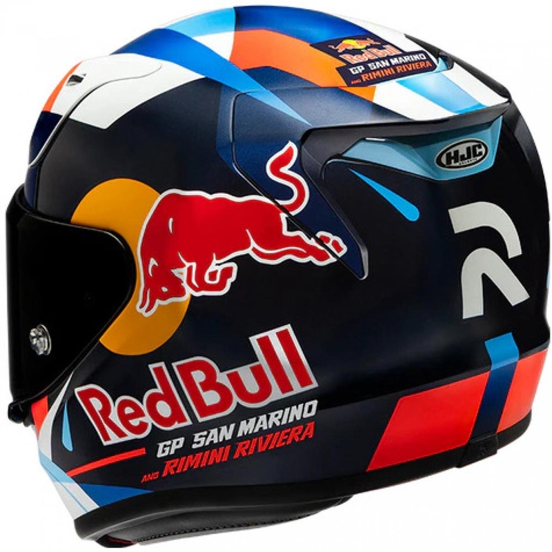 Integraal motorhelm HJC RPHA 12 Red Bull Misano GP 2 MC21 blauw-wit-rood
