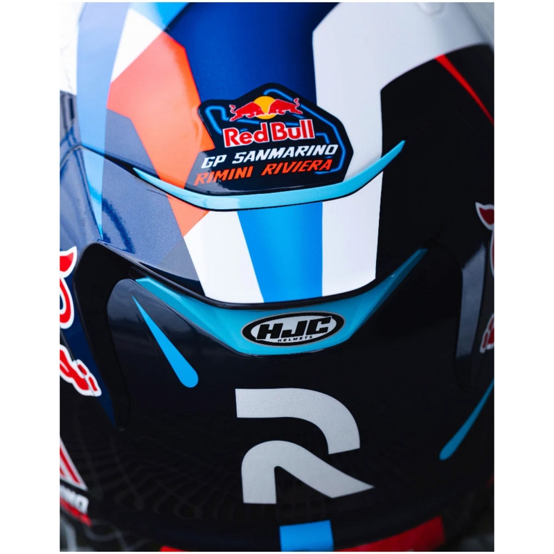 Integraal motorhelm HJC RPHA 12 Red Bull Misano GP 2 MC21 blauw-wit-rood