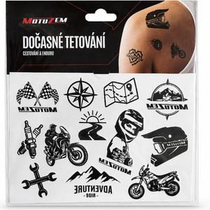 Tijdelijke tatoeages MotoZem Travel &amp; Enduro