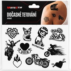 Tijdelijke tattoo MotoZem voor vrouwen
