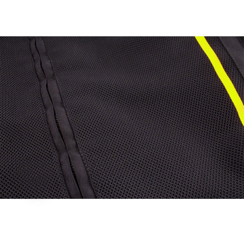 Street Racer Flex Air zwart-fluo gele motorjas - II. kwaliteit