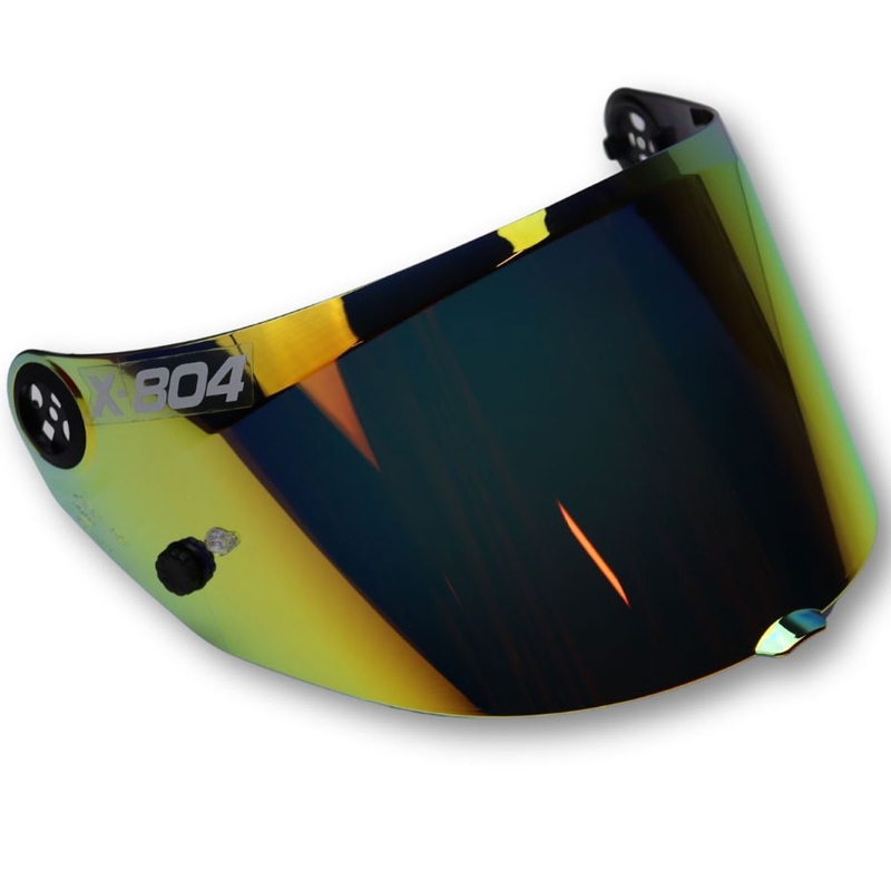 Vizier voor motorhelmen Nolan X804 RS Iridium Orange - XFR-03 NFR/2ACT FLAT/RS/ULTRA