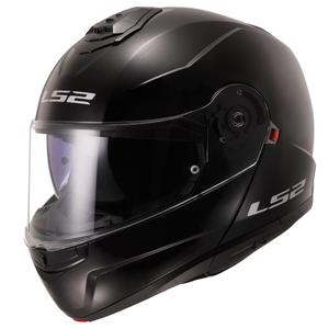 Opklapbare helm LS2 FF908 Strobe II zwart glanzend 2 - II. kwaliteit